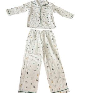 Petite Plume Kids Jingle Paws Design Size 7